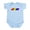 Sky Blue, variant on CafePress - Rainbow Scottie Infant Bodysuit - Baby Light Bodysuit, Size Newborn - 24 Months