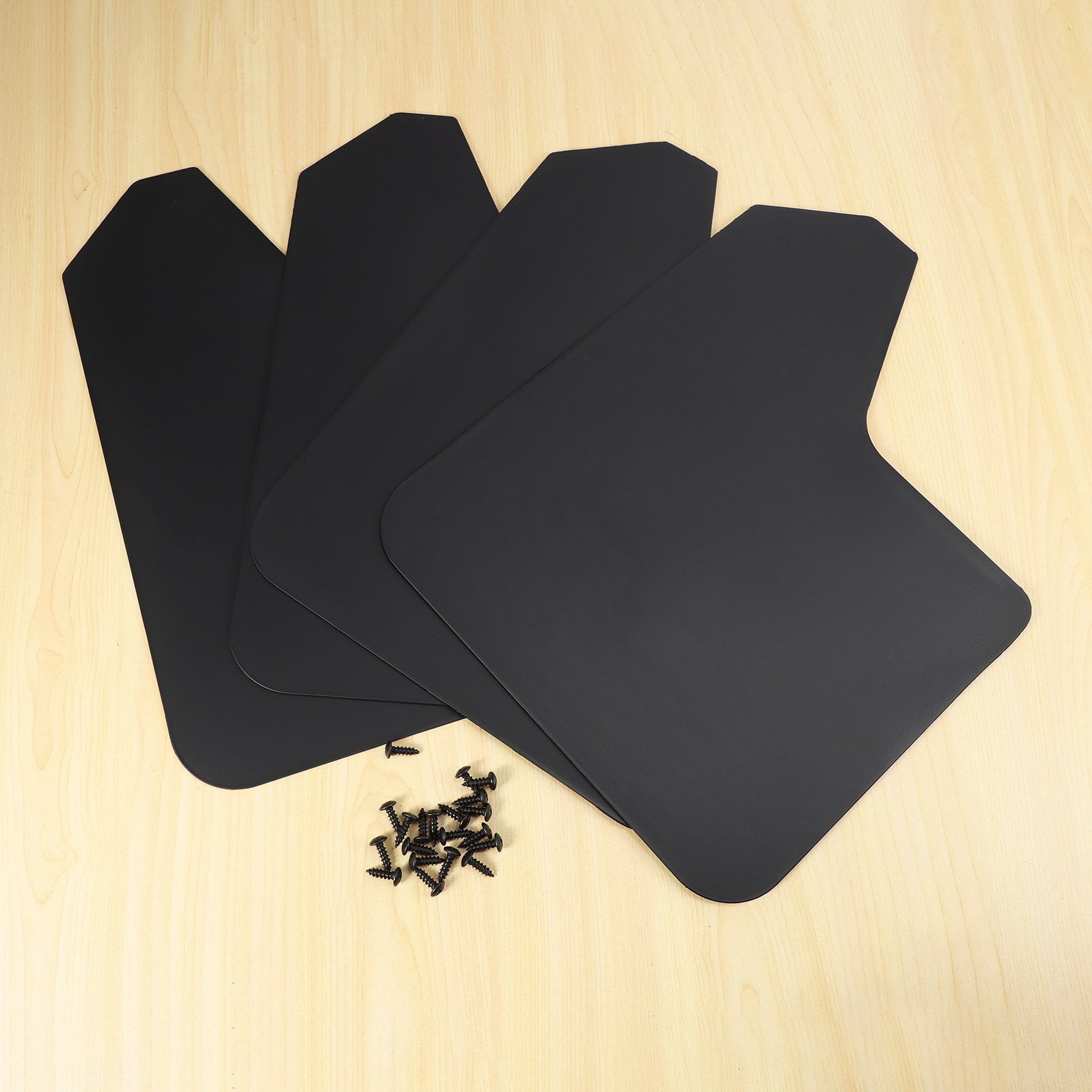 4Pcs Universal Mud Flaps for Car Pickup Van Truck Mudflaps Mudguards Splash Guards with Screw