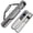 Grey & Black-For 2x2 Sticks, variant on Black & Blue For 4x5 Sticks Billiard Cue Case Stick Carrying Bag