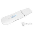 thumbnail image 1 of Rechargeable Ultrasonic Skin Scrubber Blackhead Removal Face Pore Cleaner Machine (White), 1 of 8