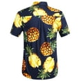 thumbnail image 2 of SSLR Mens Hawaiian Shirt Beach Shirts Tropical Shirts Short Sleeve Casual Button Down Shirts, 2 of 6