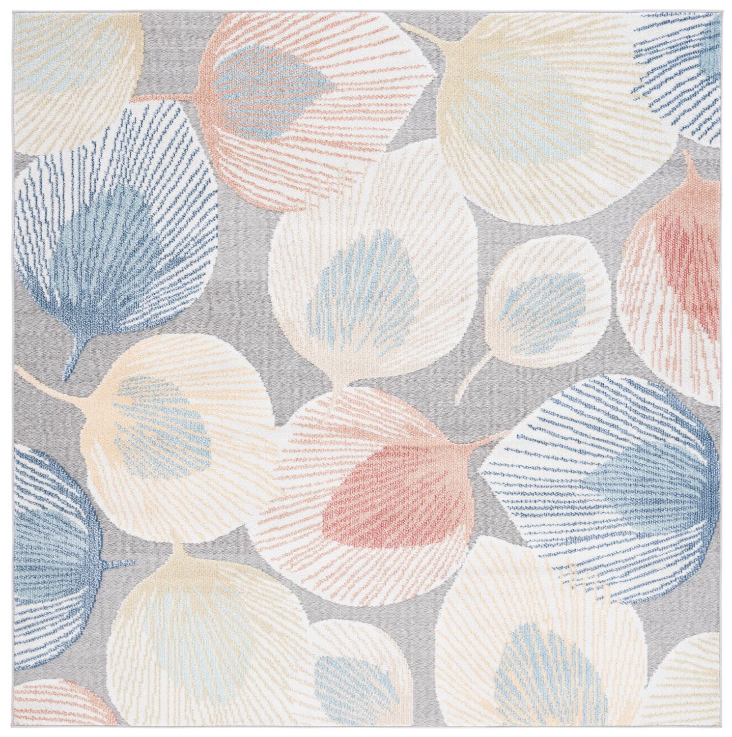 SAFAVIEH Sarasota Nash Tapis Floral Intérieur/Extérieur