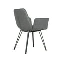 thumbnail image 4 of Porthos Home Valo Dining Chairs, Tufted PU Leather Upholstery (Set Of 2), 4 of 7