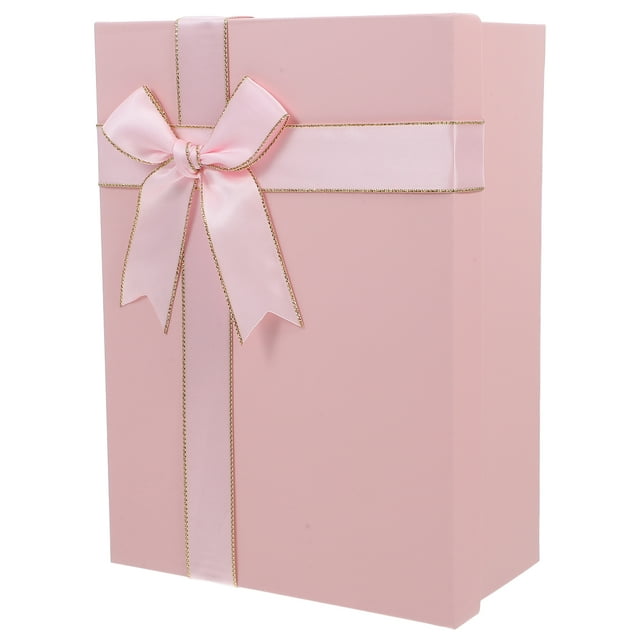 SHISUYAN Present Packing Case Packaging Box Gift Wrap Box Packing Box With Bowknot Packing Case With Bowknot Gift Box Empty Gift Wrap Box For Presents