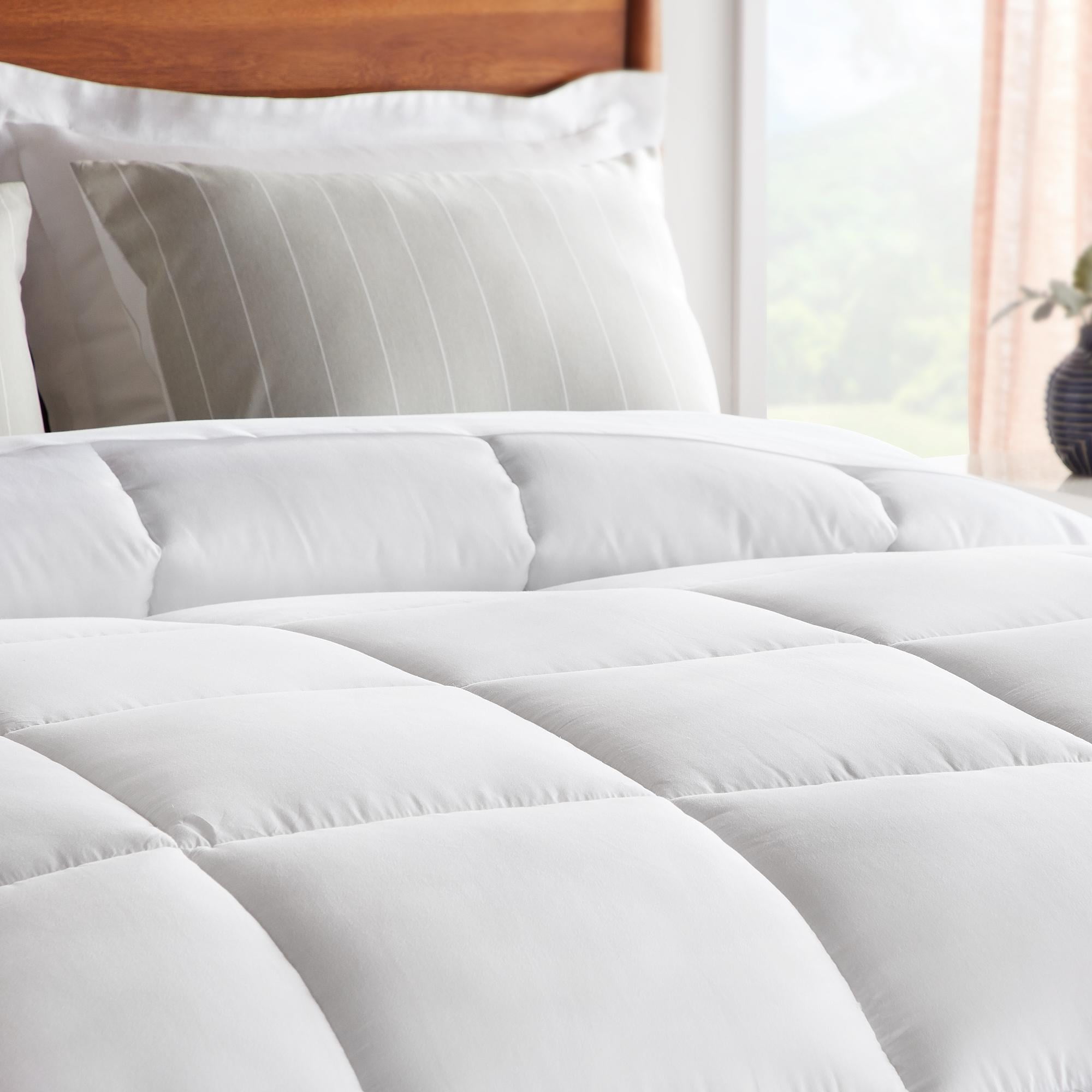Rest Haven All-Season Down Alternative Comforter, Queen, White