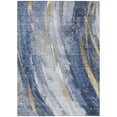 thumbnail image 2 of Addison Rugs Chantille Indoor/Outdoor Transitional Swirls Blue Washable Rectangle Rug, 10' x 14', 2 of 6