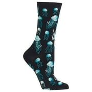 Hot Sox Womens Jellyfish Crew Socks