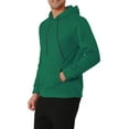 thumbnail image 4 of INSPIRE CHIC Chandail à Capuchon en Molleton Doublé en Peluche pour Homme avec Poche P Vert, 4 of 6