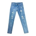thumbnail image 2 of Cathalem Jeans Men Retro Relaxed Fit Bootcut Jeans,Light blue XXXL, 2 of 3