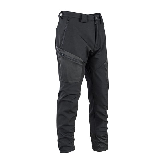 Men's Outdoor Tactical Work Pants with Slim-Fit Design, Multi-Pocket Functionality & Breathable Fabric for Hiking, Training, and Casual Adventures (Lightweight & Stylish),Black L
