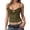 Green, variant on Women's Summer U Neck Beaded Camisole Sleeveless Tank Top Casual Stretchy Fitted for Daily Wear Outing with Jeans Seamless Tops Bar Tops for Women 3x Tops for Women Athletic Top Women Barbell Tops