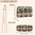 thumbnail image 4 of FORMRS Women Crossbody Purse with Chain Strap Vegan Leather Shoulder Handbag, Stripes Trees, 4 of 7