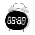 thumbnail image 2 of shyuyusa Small Silent Desktop Clock, Compact Bedroom Time Tool, Minimalist Decorative Timepiece for Indoor Household Rest Area, 2 of 6