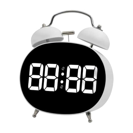 Orangide Small Alarm Clock Bedroom Alarm Clock Student Desk Clock Silent Non Ticking Easy to Read for Kids Adults and Heavy Sleepers