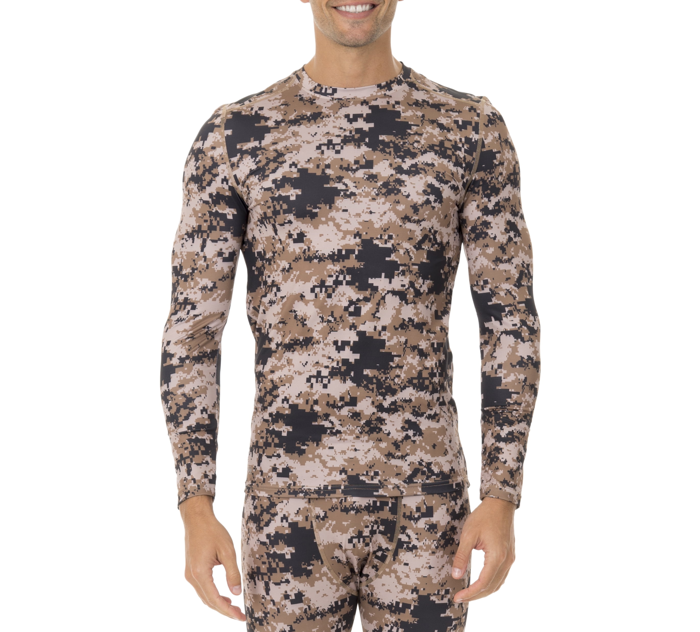 Russell Men's Voltage Performance Baselayer Thermal Top - Walmart.com