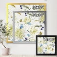 thumbnail image 4 of Designart 'Ancient Yellow Chrysanthemus II' Traditional Framed Art Print, 4 of 4