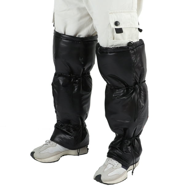 Almohadillas 2 Uds, Rodilleras Cálidas, Forro De Nailon, Protectores De Rodilla Para Piernas A Prueba De Viento Para Nieve, Ciclismo, Patinaje