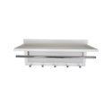 thumbnail image 6 of CoSoTower Metal Powder Coating Hook Wall Mounted with Shelf in White, 6 of 6