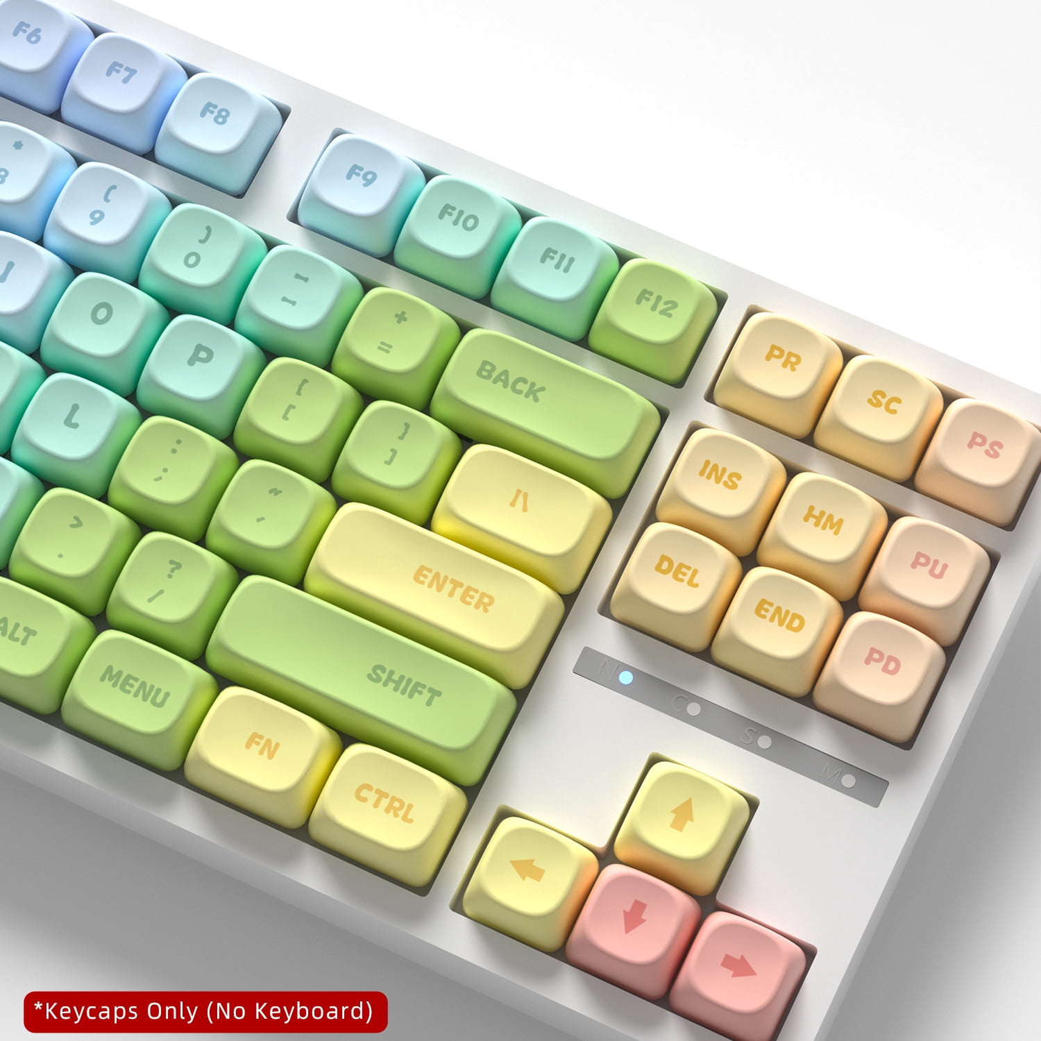 Candy House Keycaps 121 Keys PBT Material MOA Profile DYE-SUB For MX Switch Wooting Mechanical Keyboard Keycaps ISO ANSI Layout