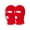 Red, variant on Top Headwear 3 Hole Ski Face Mask Balaclava, 2 Pack Red
