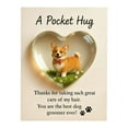 thumbnail image 1 of Lekihaqq Dog Groomer Appreciation Gift, Pocket Token with Heart Window & Dog Figurines, Thank You Present for Pet Stylists, Grooming Station Decor, Client Gratitude Keepsake for Pet Care Workers, 1 of 6