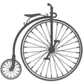 thumbnail image 1 of Vett Pendentif Mural Rétro en Forme de Vélo, Décoration de Vélo Rétro en Métal, 1 of 4