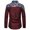 Wine, variant on Fesfesfes Spring And Fall Blouse for Men Fashion Cloak Printing Long Sleeve Shirt