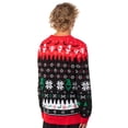thumbnail image 3 of The Nightmare Before Christmas Men's Santa Jack Adult Ugly Sweater Knit Pullover, 3 of 6