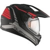 CKX Straightline Quest RSV Off-Road Helmet, Winter Electric Double Shield