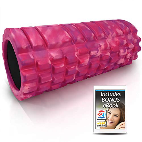 321 STRONG Foam Roller Medium Density Deep Tissue Massager for Muscle Massage