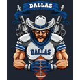 thumbnail image 6 of Game Garment Dallas Football Wild West Men's T-Shirt, 6 of 6
