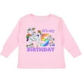 thumbnail image 3 of Inktastic It's My 5th Birthday Unicorn Boys or Girls Long Sleeve Toddler T-Shirt, 3 of 5