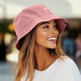 thumbnail image 5 of Dalix Lil Cloud Embroidered Cotton Cap Outdoor Bucket Hat Womens in Peach Melba M Medium, 5 of 5