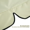 HOTBEST Replacement Canopy for Swing Seat Garden Hammock 2 & 3 Seater