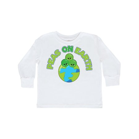 

Inktastic Peas on Earth Gift Toddler Boy or Toddler Girl Long Sleeve T-Shirt