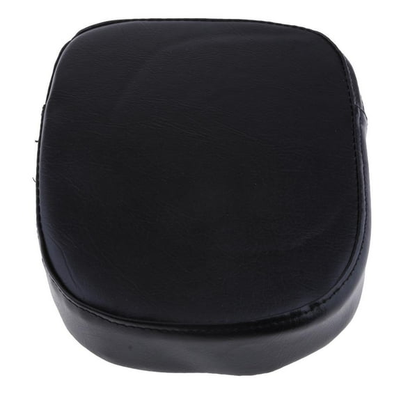 Motorcycle Black Detachable Sissy Bar Backrest Pad For Touring 2009, Rectangular