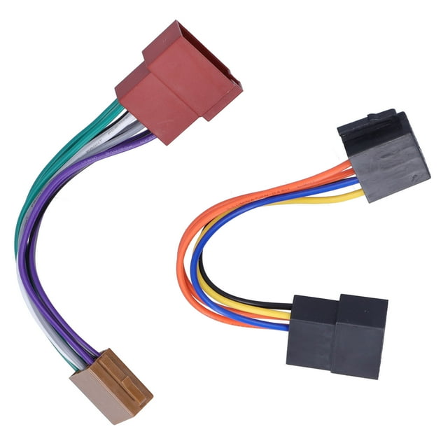 Radio Adaptor Plug,Car ISO Radio Wiring Radio Wiring Harness CD Player Harness Unmatched Quality