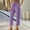 B116 Purple women's pants clearance under $5, variant on Women Capris Under $5! Cagogo Women's Casual Capri Pants Plus Size Elastic Waisted Drawstring Lounge Pants Summer Pull On Stretch Comfy Wide Leg Croped Yoga Pants with Pockets