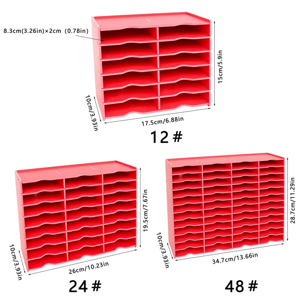 ROZYARD Versatile Tabletop Storage Case for Sorting Supplies Offices and Homes