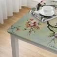 thumbnail image 5 of Acheng Bird Branch Flowers Square Tablecloth Waterproof 100% Polyester Fiber 40*40, 5 of 8