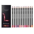 thumbnail image 2 of Natural Lip Makeup Non Stick Lip Pencil Easy Color Lipstick Pencil Smooth Red Lipliner,Red Color Lipstick, 2 of 9