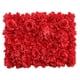 thumbnail image 1 of Hermoso pilar de flores artificiales, panel de flores artificiales para boda rojo, 1 of 7