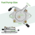 thumbnail image 3 of 10L0L Golf Cart Fuel Pump Fuel Filter Kit for Yamaha G8 G9 G14 G22 & Club Car DS Precedent Gas 290FE 350FE Kawasaki Engine,1014523, 1014524, JN6-F4410-00, JF2-24410-20, 3 of 7