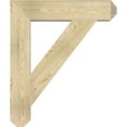 thumbnail image 3 of Ekena Millwork 6"W x 32"D x 38"H Traditional Craftsman Rough Sawn Bracket, Douglas Fir, 3 of 4