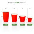 thumbnail image 3 of Restaurantware 12 Ounce Disposable Cups, Pack of 25 Ripple Wall Hot Cups \u2013 Lids Sold Separately, Designed with a Rolled Rim and Red Paper Insulation, Ideal for Serving Hot Coffee, Tea, and More, 3 of 8