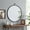 Black & Gold, variant on FirsTime & Co. Silver Marshall Wall Mirror, Modern, Round, 32.5 x 1 x 36 in