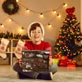 thumbnail image 6 of Metal Alloy Model Train Set, Electric Train Toys with Steam Locomotive, Realistic Train Sound, Lights and Smoke Train Set, 6 of 7