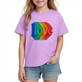 thumbnail image 2 of hengsof T-shirt Imprimé à Manches Courtes pour Enfants, 2 of 3