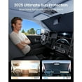thumbnail image 4 of 2025 Upgraded for Toyota RAV4 2025 2024 2023-2019 Windshield Sun Shade [Tailored Fit, 99% Sun Protection] Protect Interior & Keep Cool, Foldable Sunshade Car Accessories with Storage Bag, 4 of 10