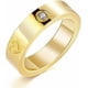 thumbnail image 1 of Love Friendship Ring 18K Gold Silver Rose Plated Cubic Zirconia Stainless Steel Promise Ring Wedding Band Jewelry Birthday Gifts for Women, 1 of 4